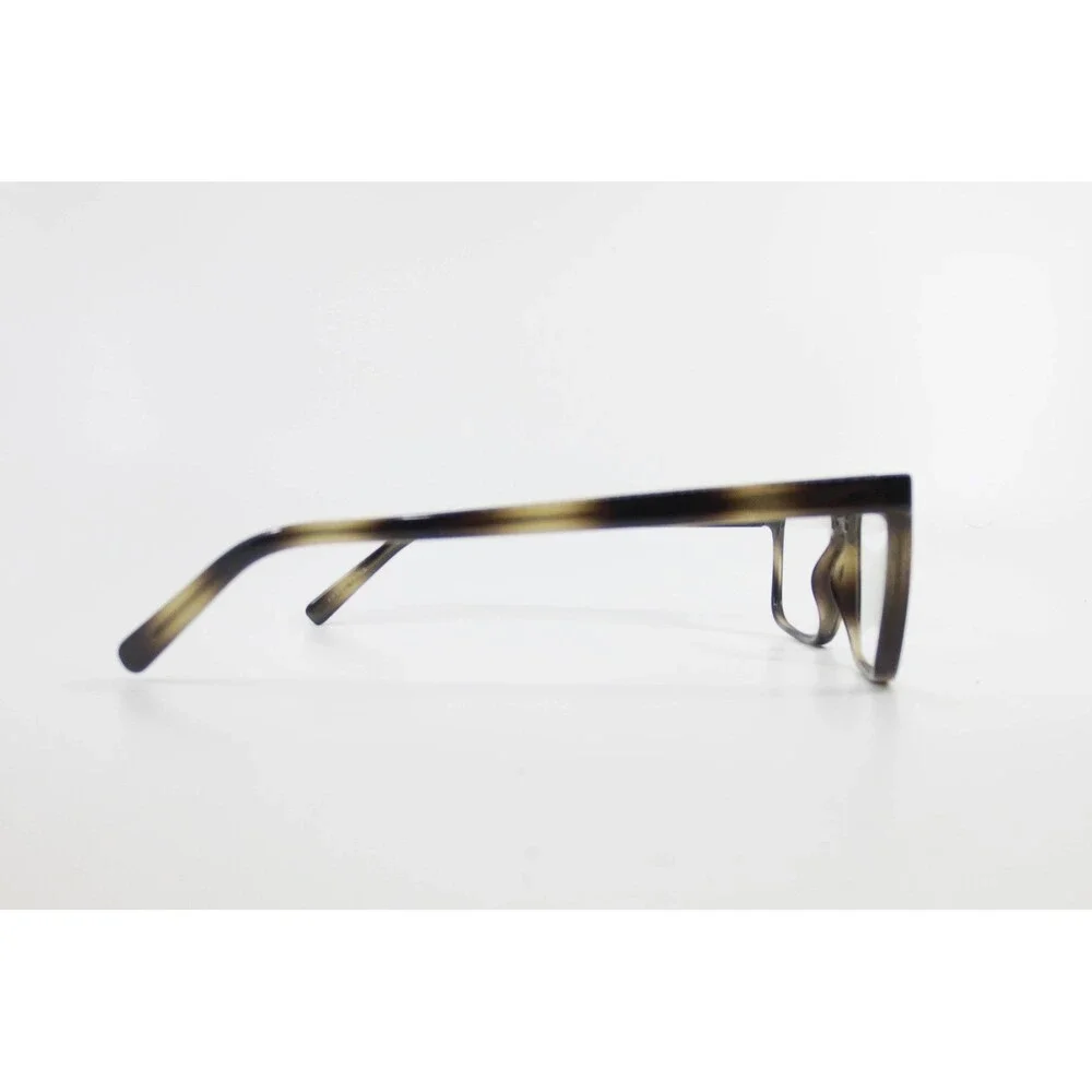 MP 20208 Havana Tortoise Rectangular Eyeglass Frames 53-17-140 Olive Brown